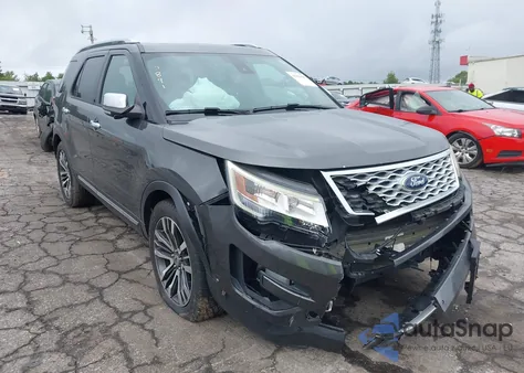 2017 Ford Explorer Platinum из США, поврежденный, VIN 1FM5K8HTXHGE12891
